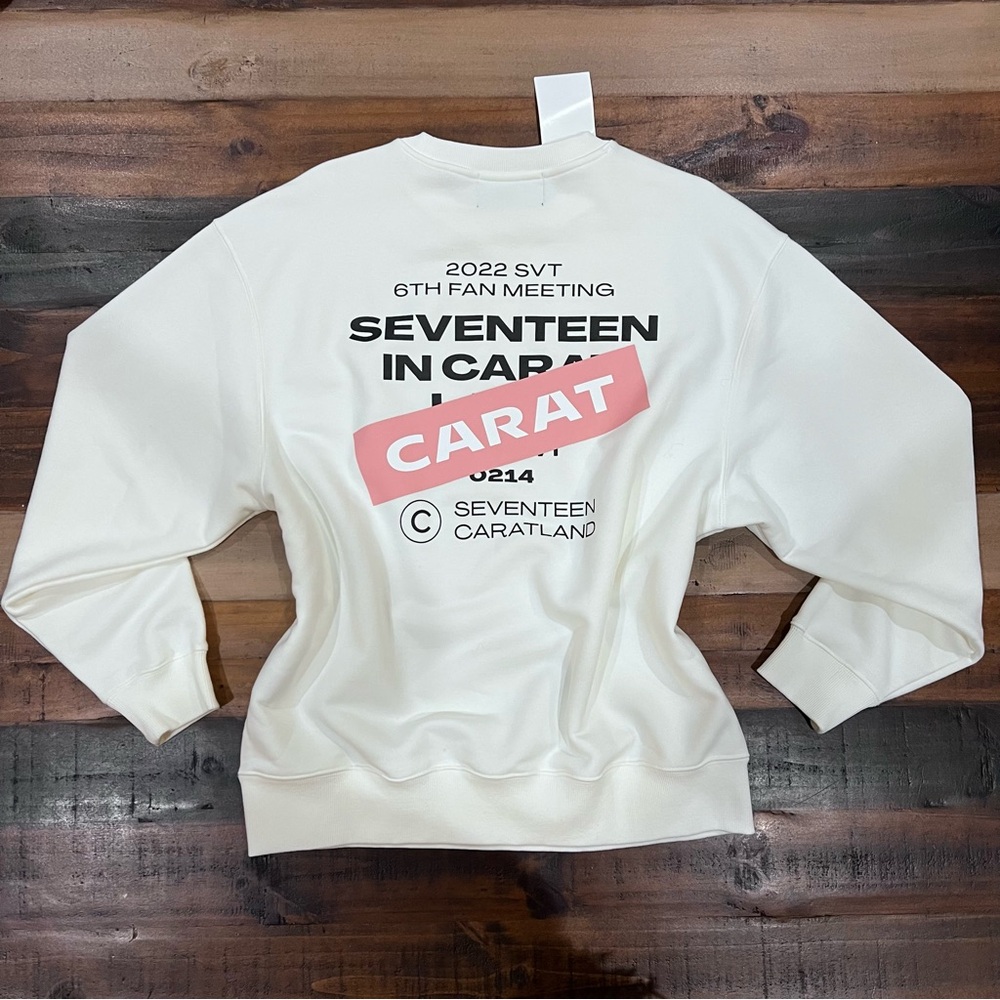 2022 seventeen carat land kpop crewneck medium